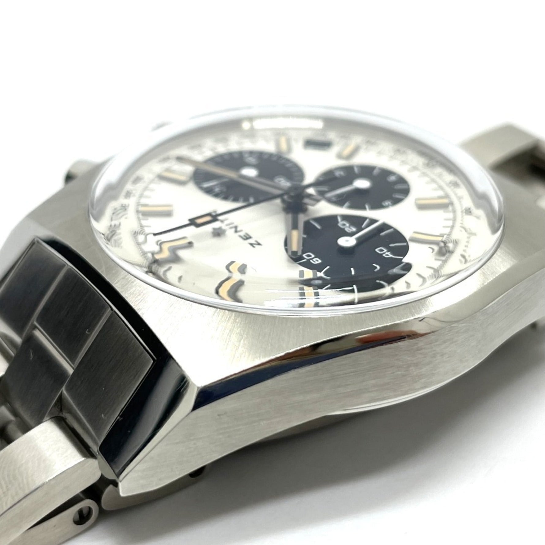 ZENITH 3.L384.400 Lupin the Third 2nd Edition Japan Limited 200 Pieces Revival A384 Chronomaster Watch Stainless Steel Men's Silver