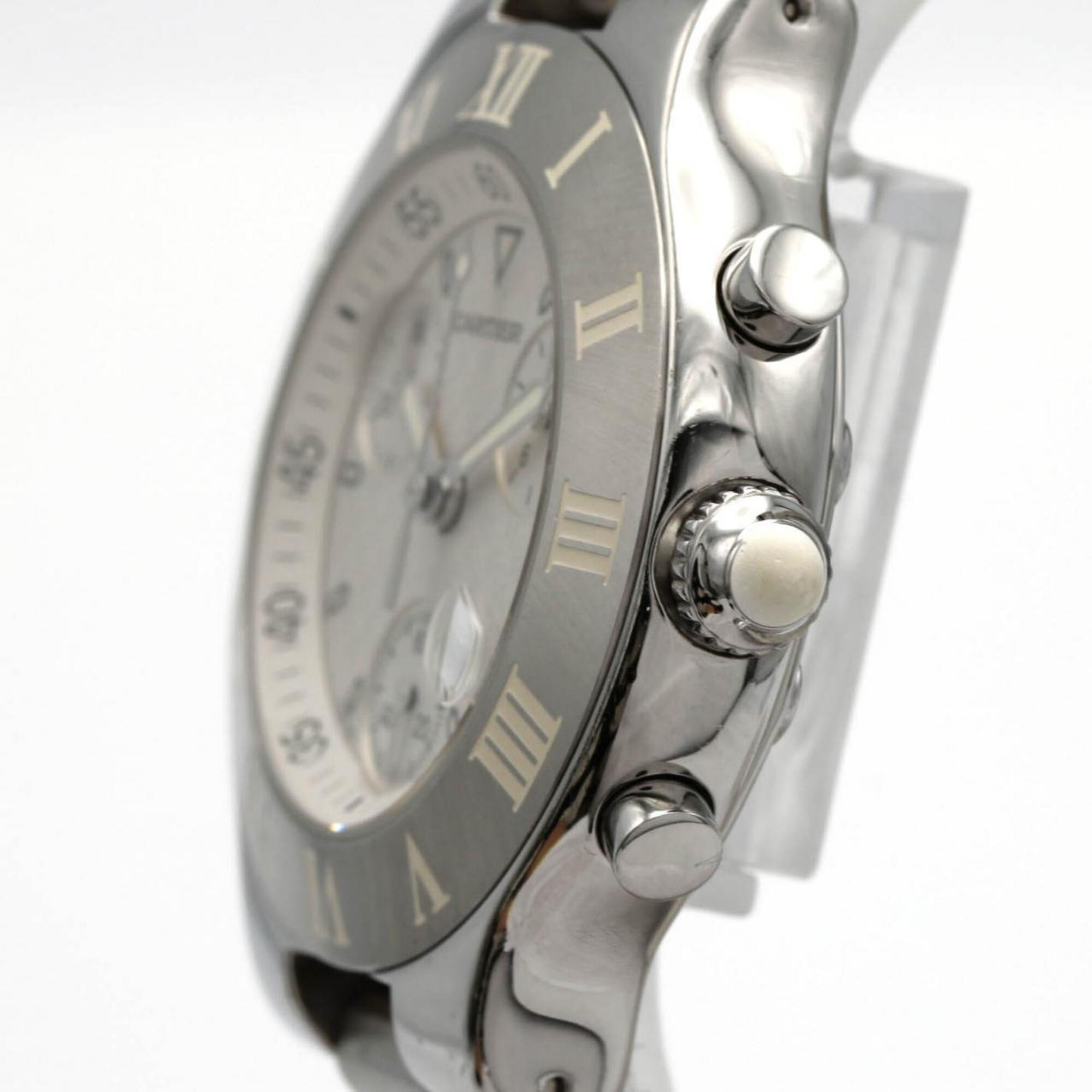 Cartier Chronoscaph LM W10184U2 SS Quartz Watch — Good