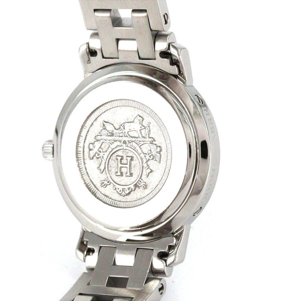 Hermes Clipper CL4.210 SS Quartz Watch — Very Good