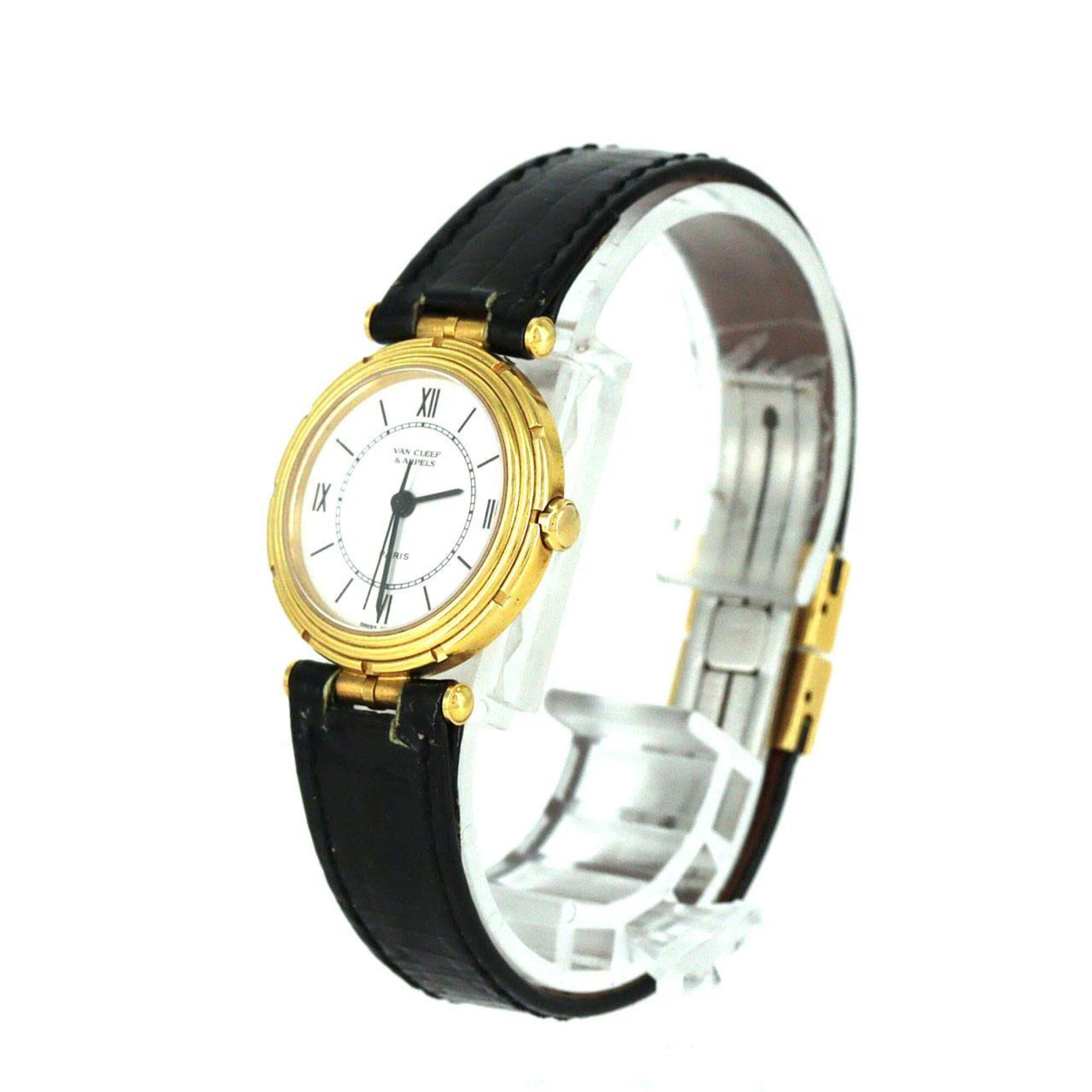 Van Cleef & Arpels La Collection YG 16603 Quartz Watch — Good