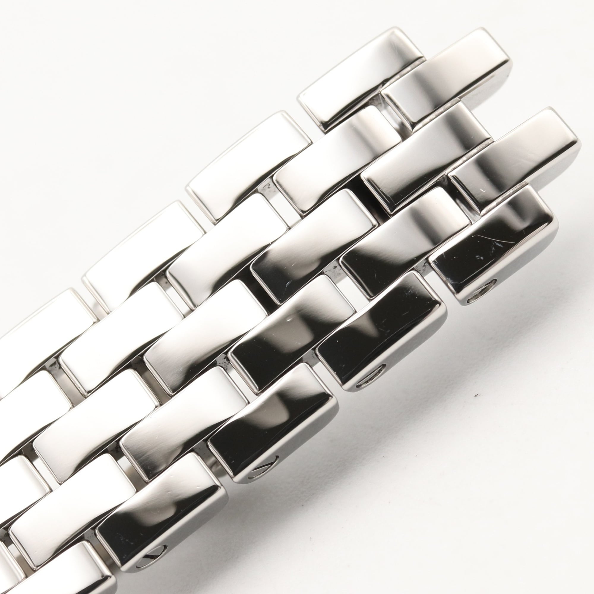 Cartier Santos Demoiselle SM Watch, Stainless Steel, Ladies, Ivory (W25064Z5) — Very Good