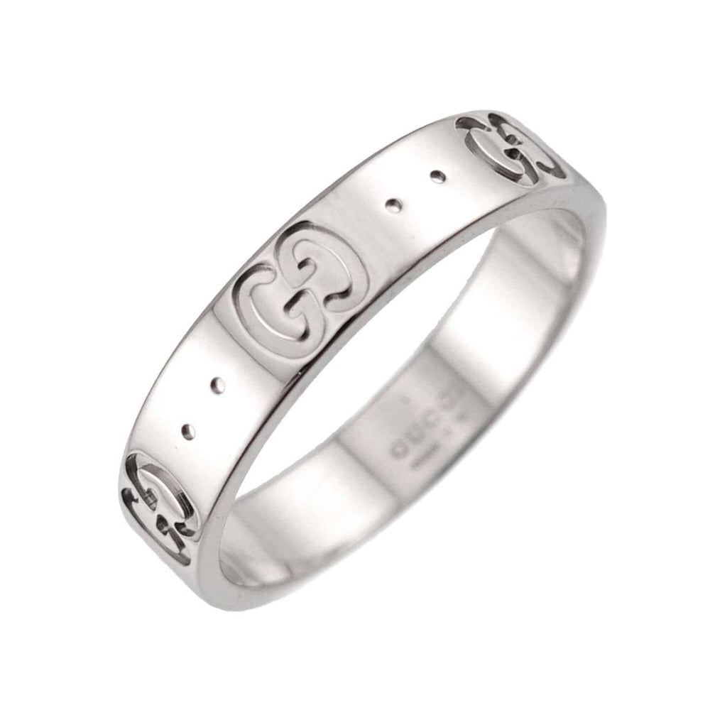 Gucci Icon #11 Ring, 18K WG (White Gold 750) — Like New