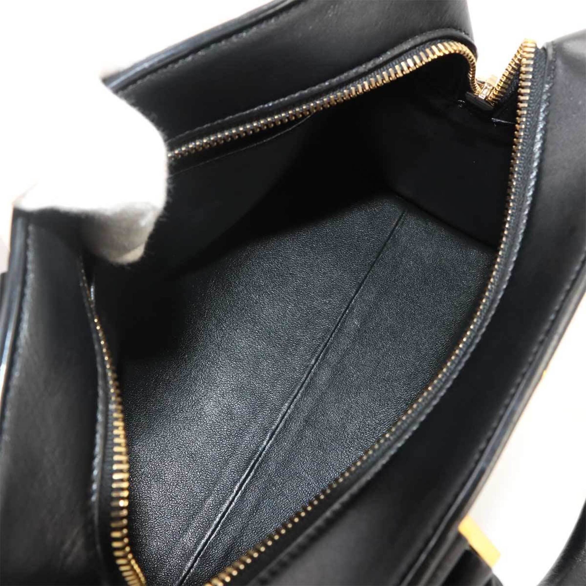 Saint Laurent Baby Cabas 2-way Hand/Shoulder Handbag, Leather, Black, 472466 — Like New