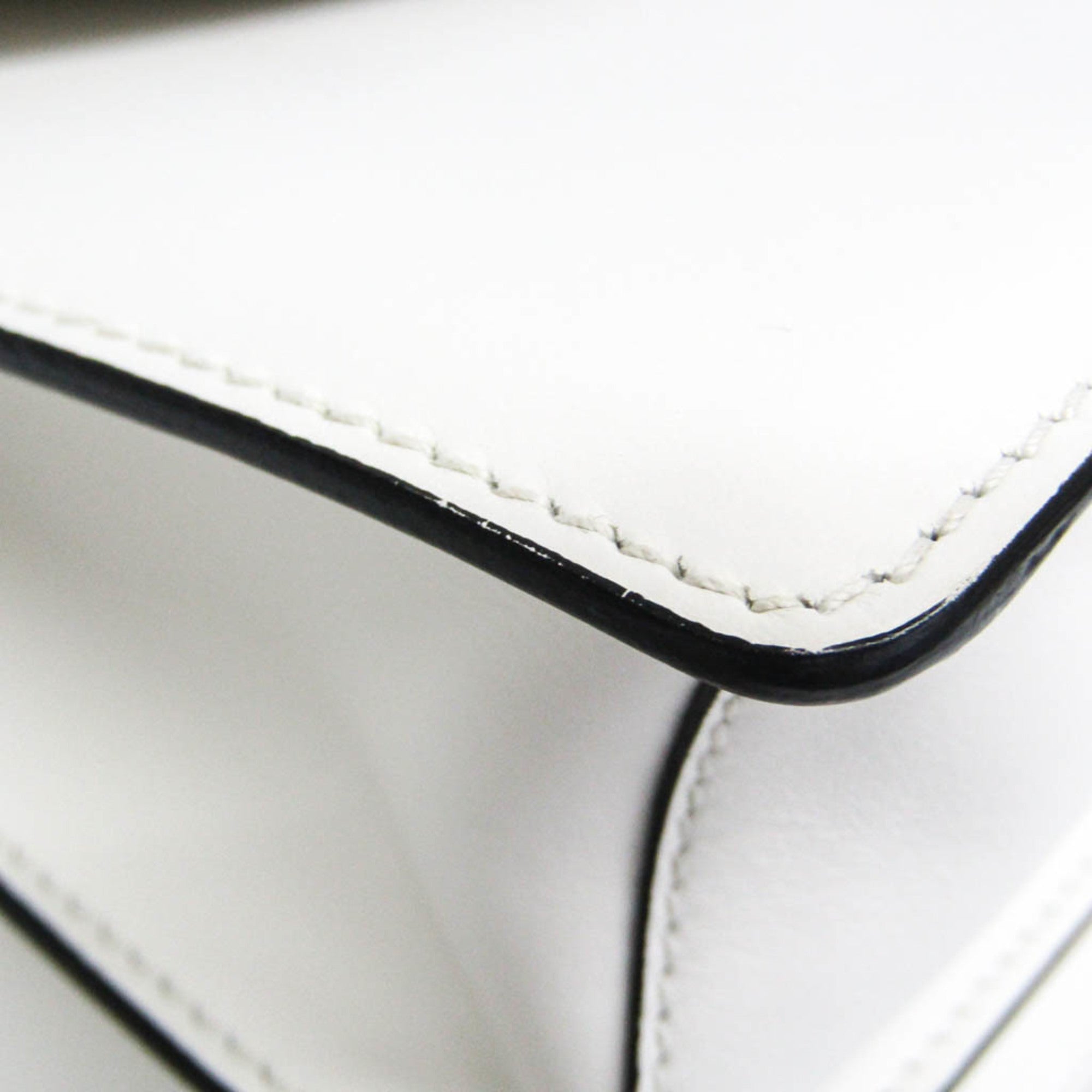 Prada Electra Studs 1BD120 Women's Leather Handbag,Shoulder Bag White — Like New