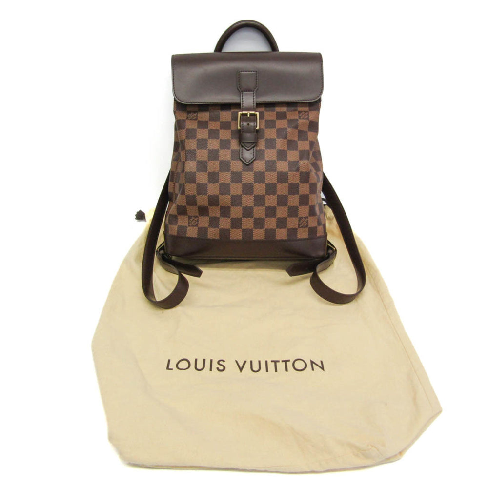 Louis Vuitton Damier Soho N51132 Women's Backpack Ebene — Like New