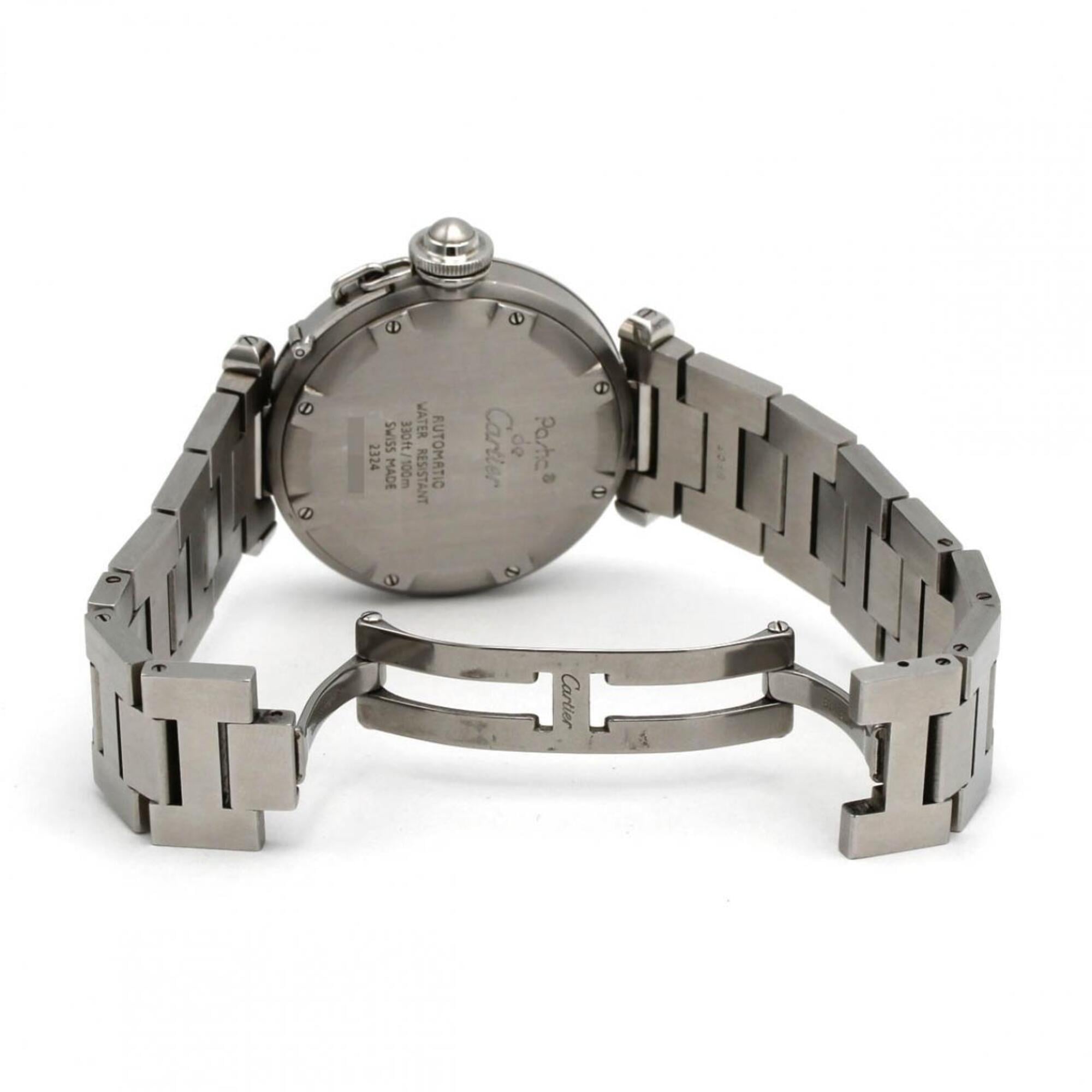 Cartier Pasha C W31015M7 Stainless Steel Automatic Watch — Good