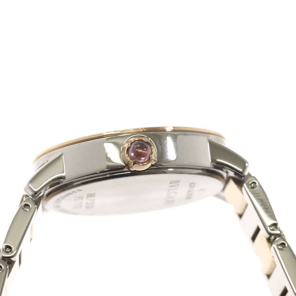 BVLGARI BBLP33SG Boys' Watch 12P Diamond Brown 18KPG Pink Gold Automatic — Like New