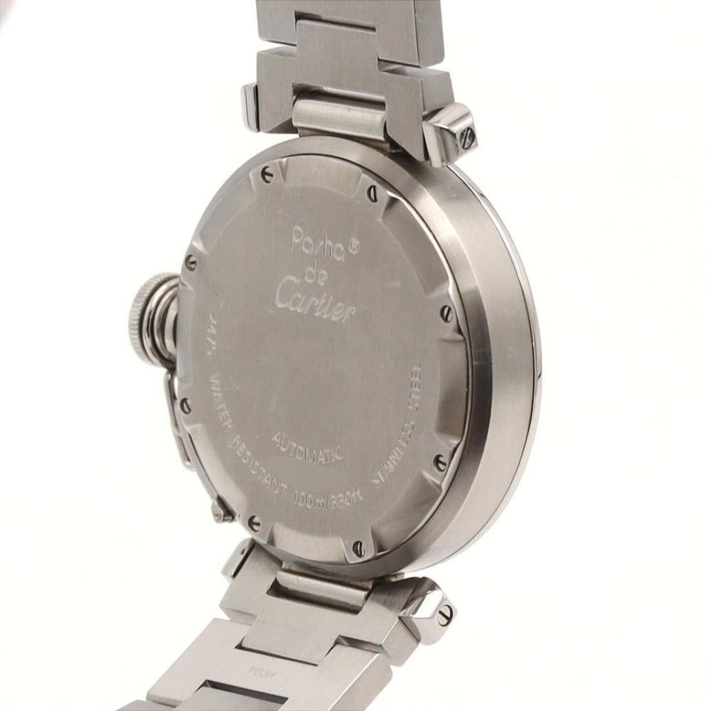 Cartier Pasha C Grande Date W31058M7 Stainless Steel Automatic Watch — Good