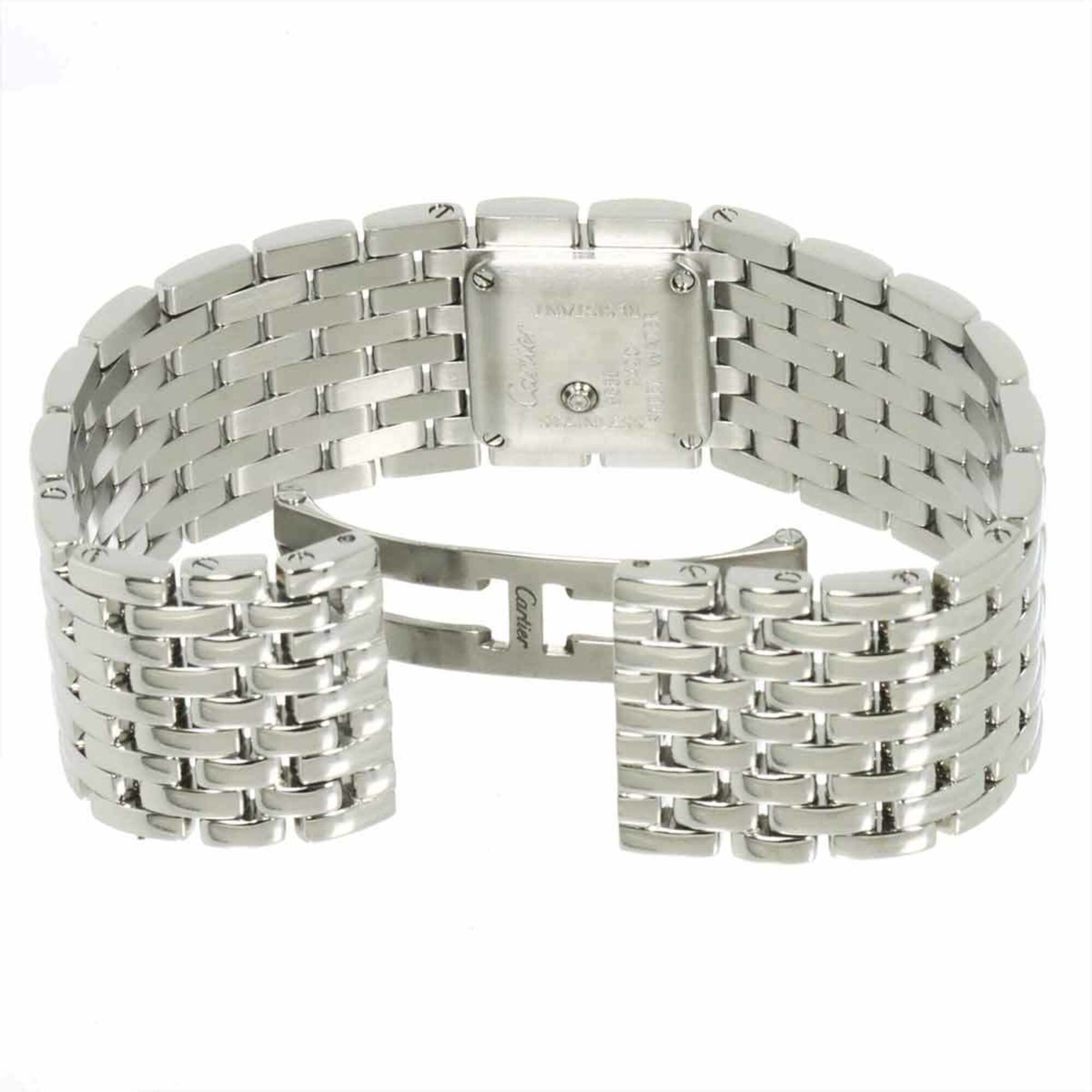 Cartier Panthère Ruban W61001T9 Women's Watch White Shell Quartz — Like New