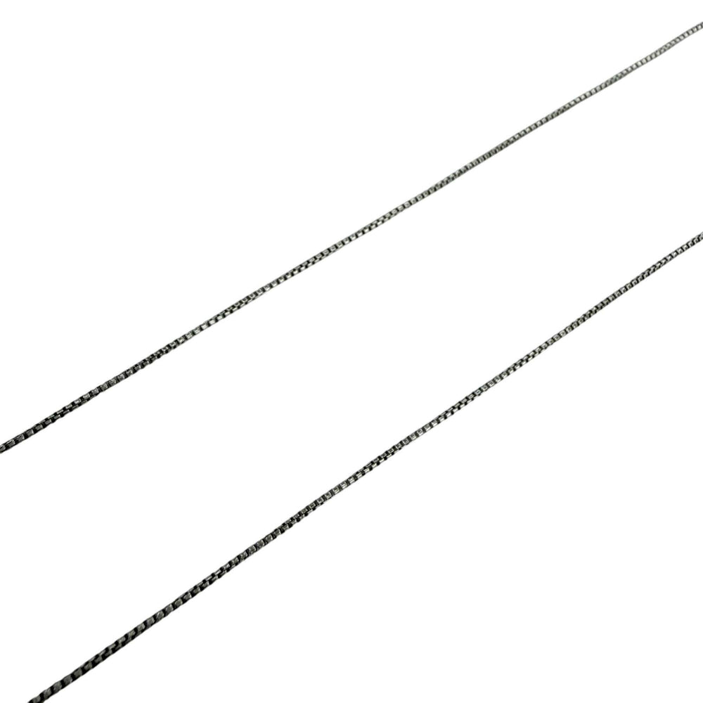 BOTTEGA VENETA AG925 Long Necklace, Silver, Made in Italy, Weight 17.1g, Women's, Comes with Box and Dust Bag — Like New