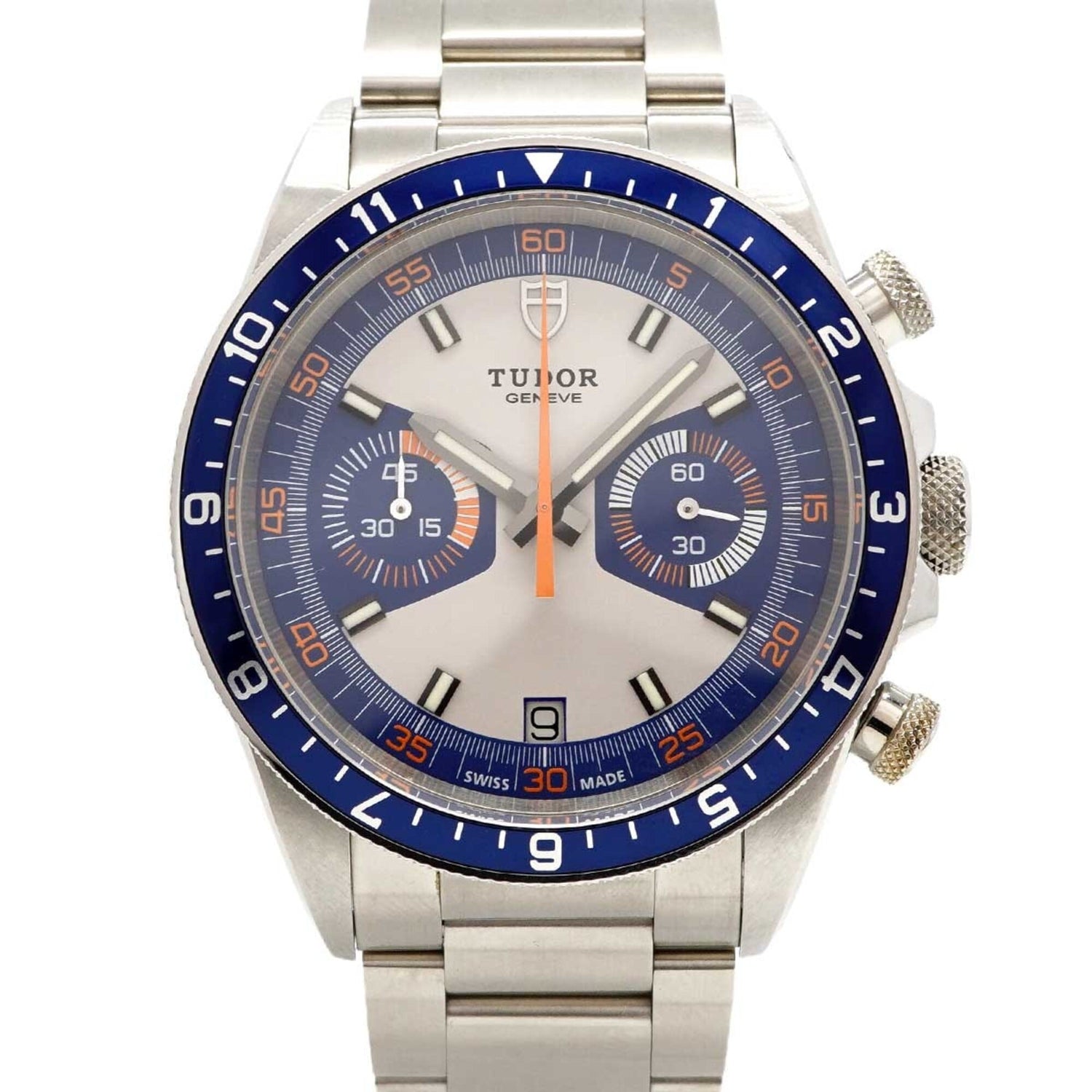 Tudor Heritage Chrono 70330B White Dial Men's Watch