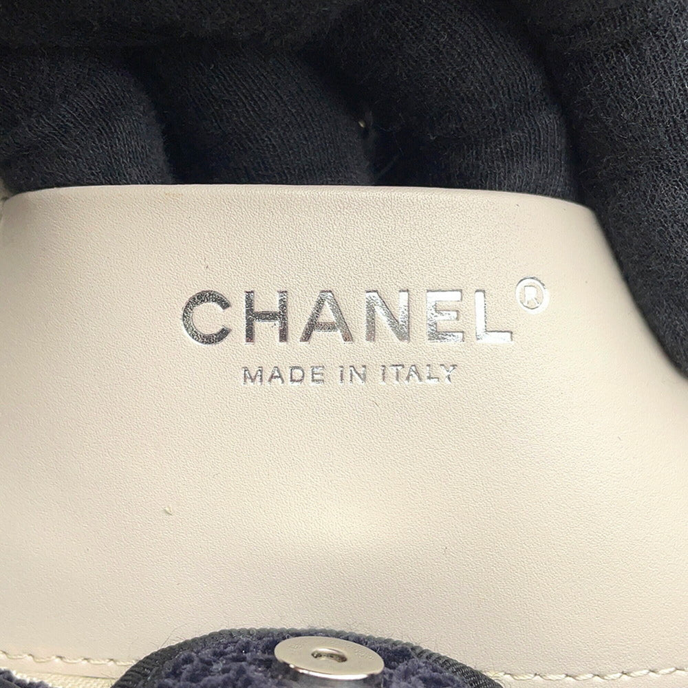 Chanel Deauville Tote Bag, Canvas Leather, CHANEL Handbag, 2-way Shoulder Black, Handbag for Women — Like New