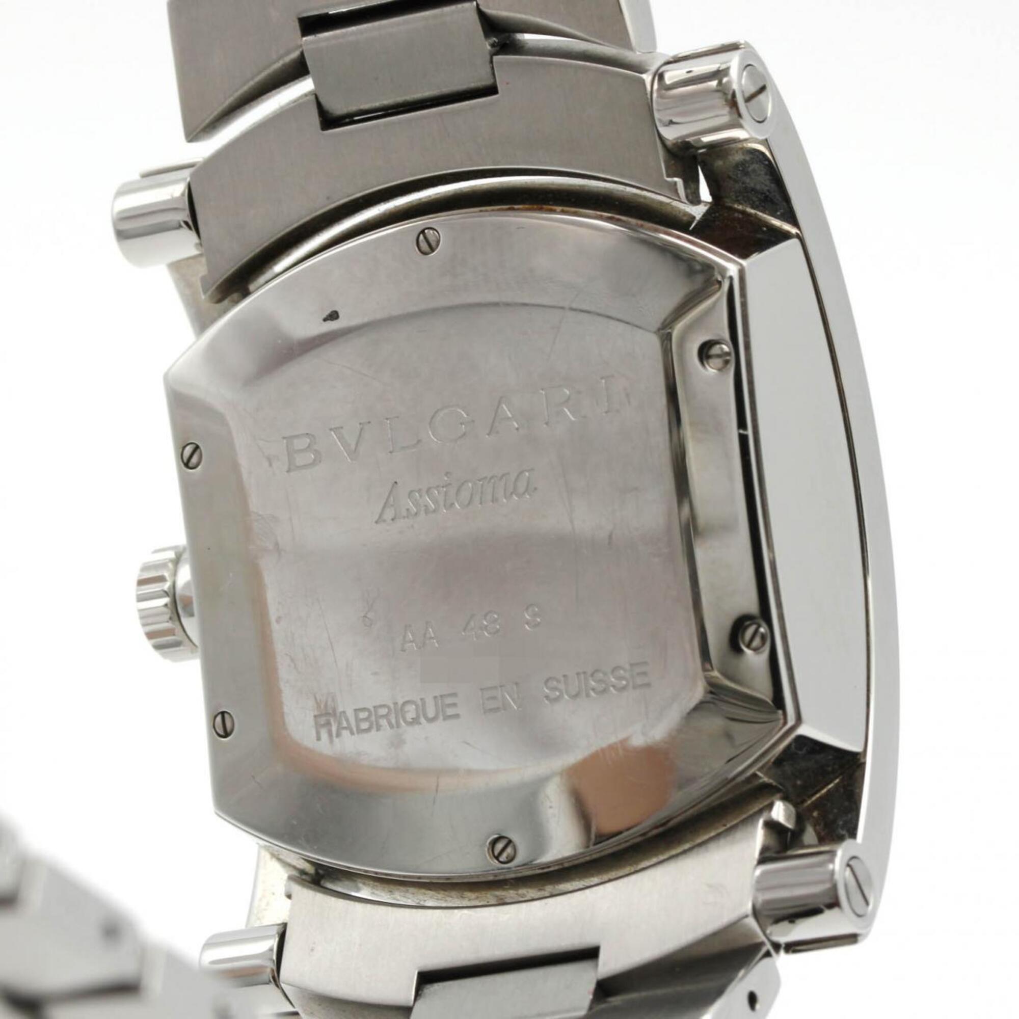 Bulgari Assioma JAPAN LIMITED AA48S AA48C6SSD JP SS Automatic Watch — Good