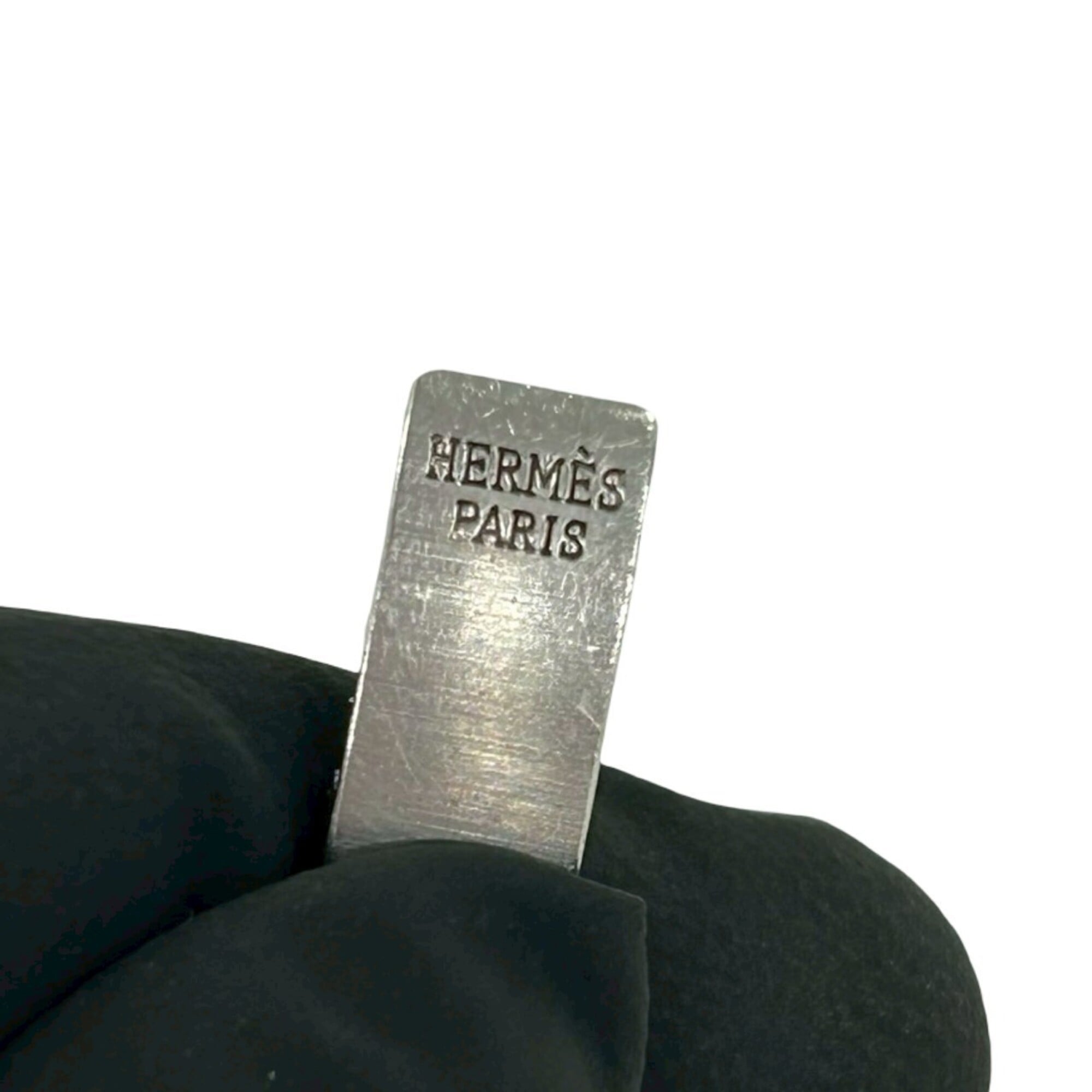 HERMES Vintage Clipper Stainless Steel GP Quartz Watch Silver 32954 — Good
