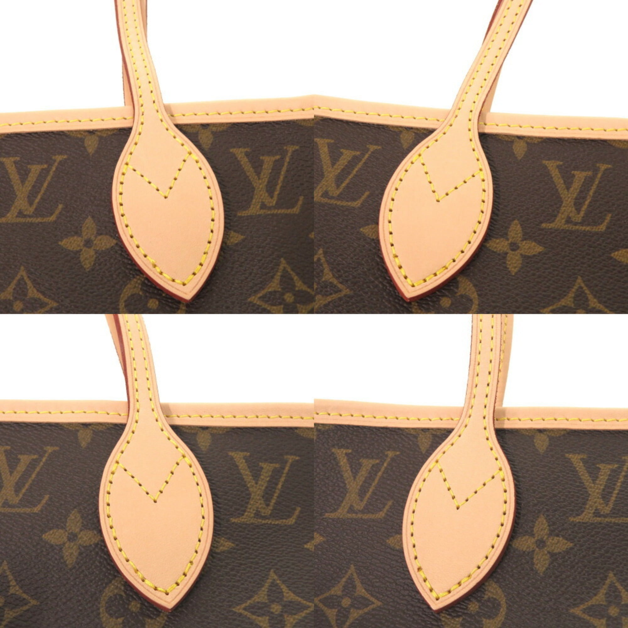 Unused Louis Vuitton Neverfull MM Mon Monogram P01926 Tote Bag in Camel Quartz LV 0668 LOUIS VUITTON — Like New