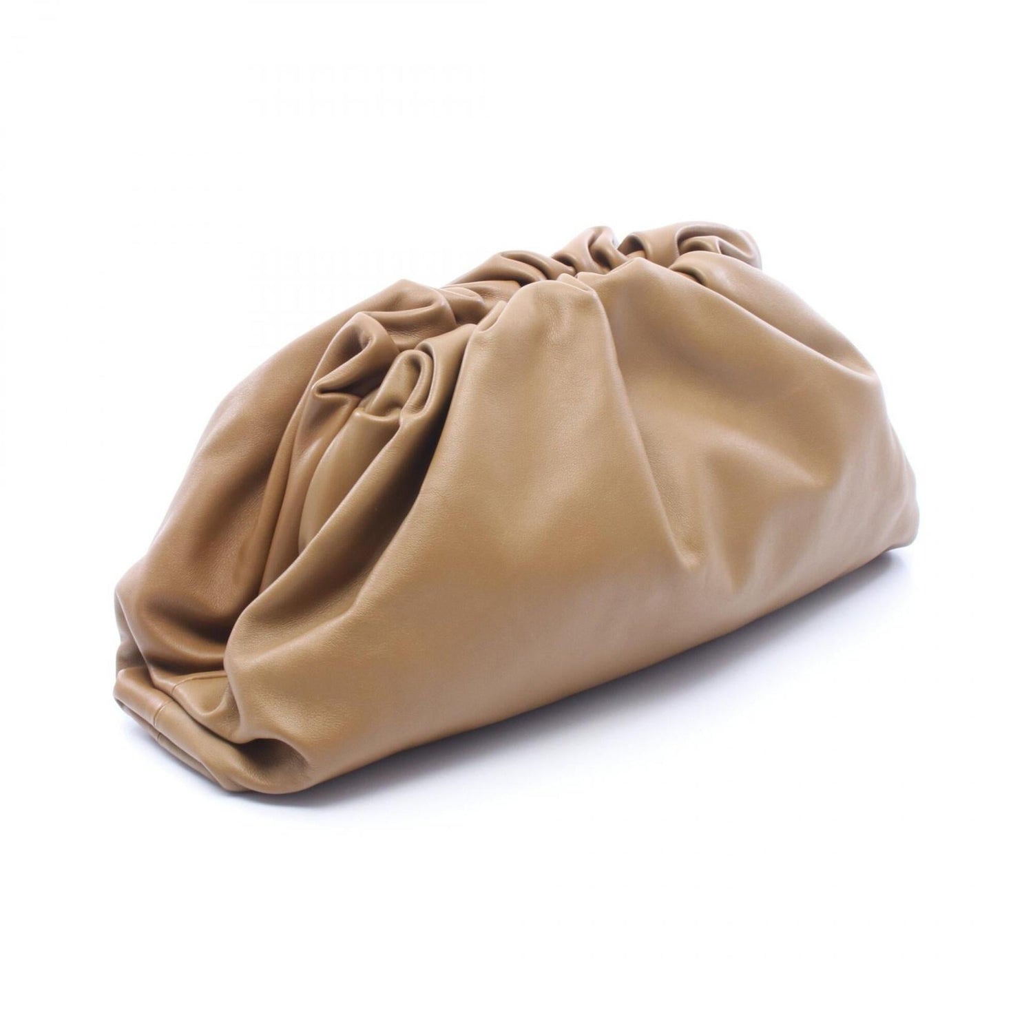 Bottega Veneta The Handbag Pouch Second Bag Clutch Leather Women's Brown 576227