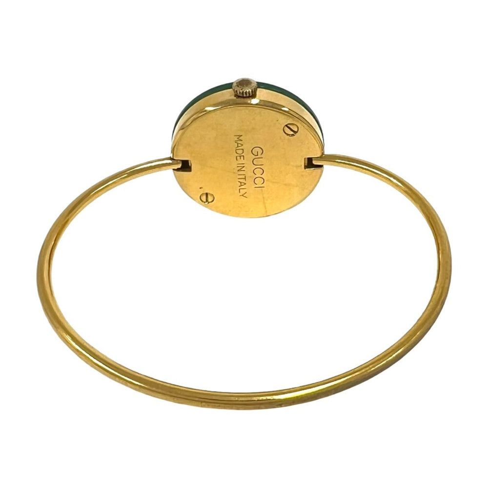 GUCCI Vintage Change Bezel Sherry Line GP Quartz Wristwatch Gold 28050 — Good