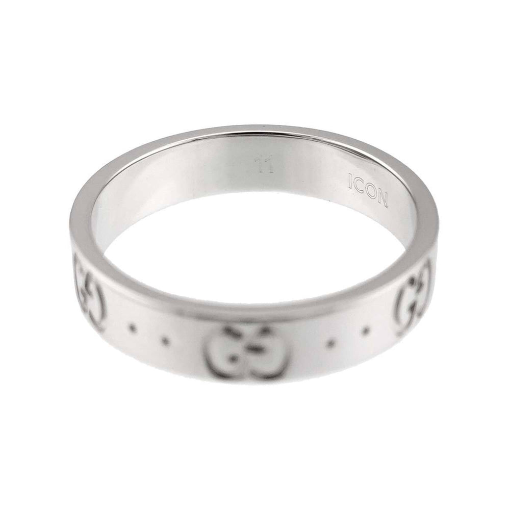 Gucci Icon #11 Ring, 18K WG (White Gold 750) — Like New