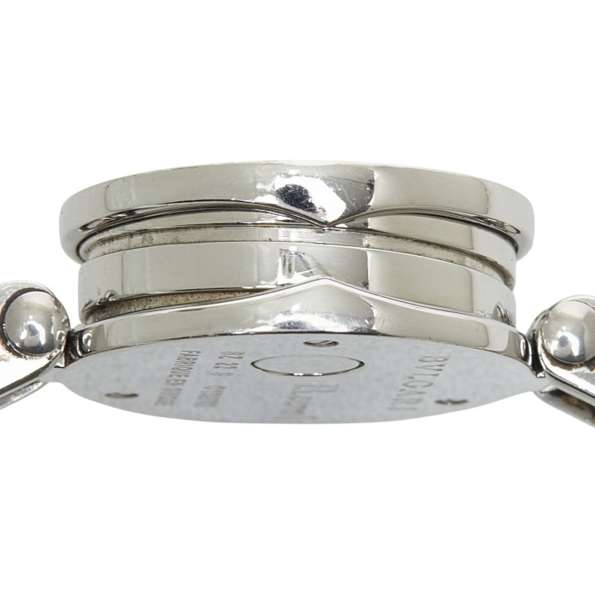 Bulgari B.zero1 Bangle Watch BZ22SS Quartz Black Dial Stainless Steel Women's BVLGARI — Good