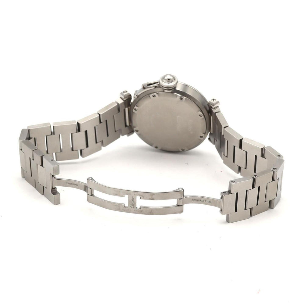 Cartier Pasha C Grande Date W31058M7 Stainless Steel Automatic Watch — Good