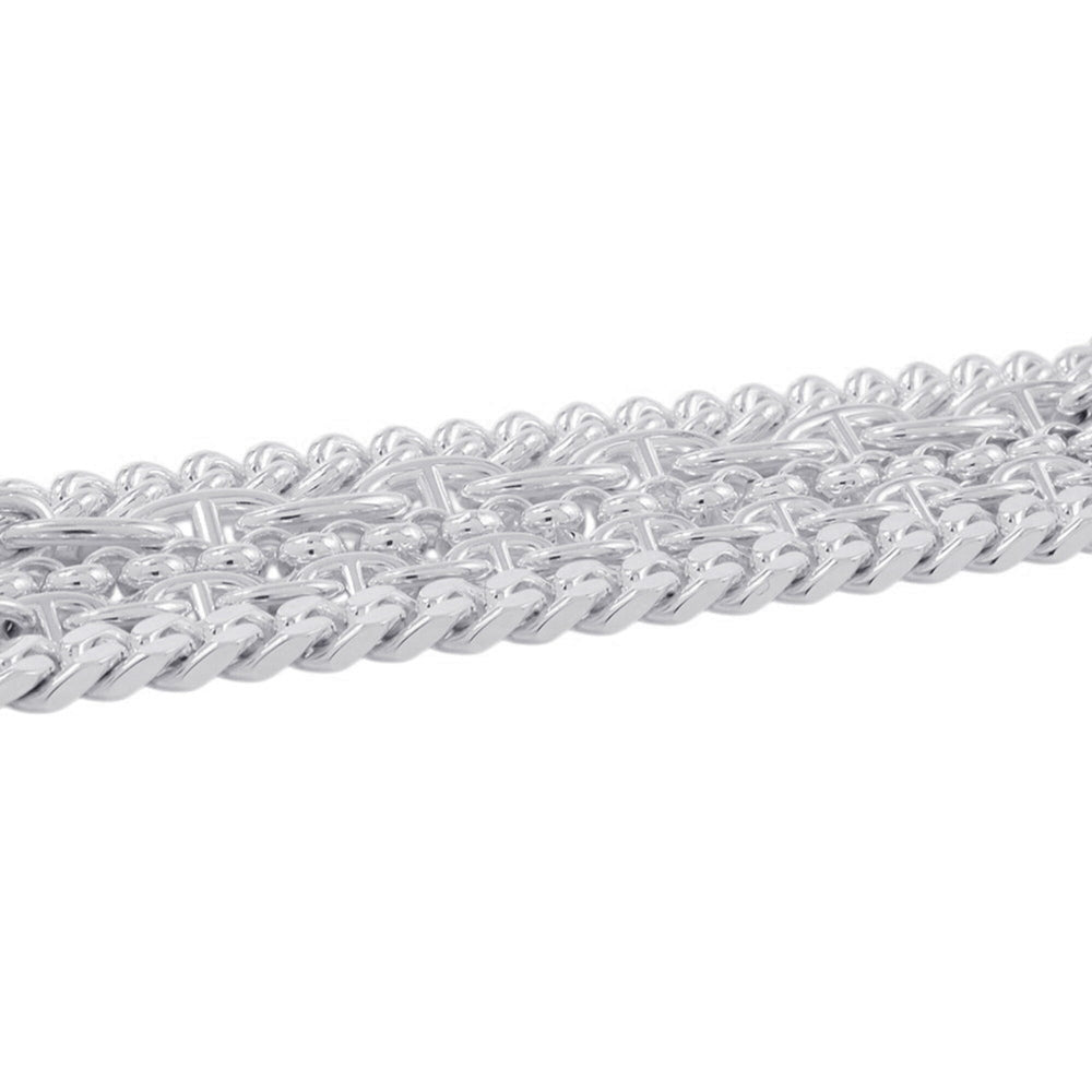 Hermes Chaine d'Ancre Multi-Chain Bracelet, Size 15, SV925 Silver — Like New