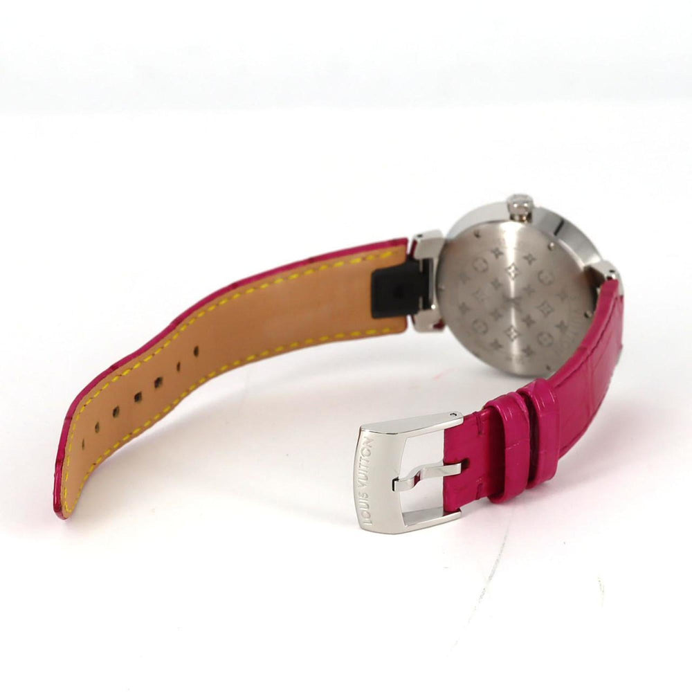 Louis Vuitton Tambour Slim 11P QA159 Stainless Steel Quartz Watch — Very Good