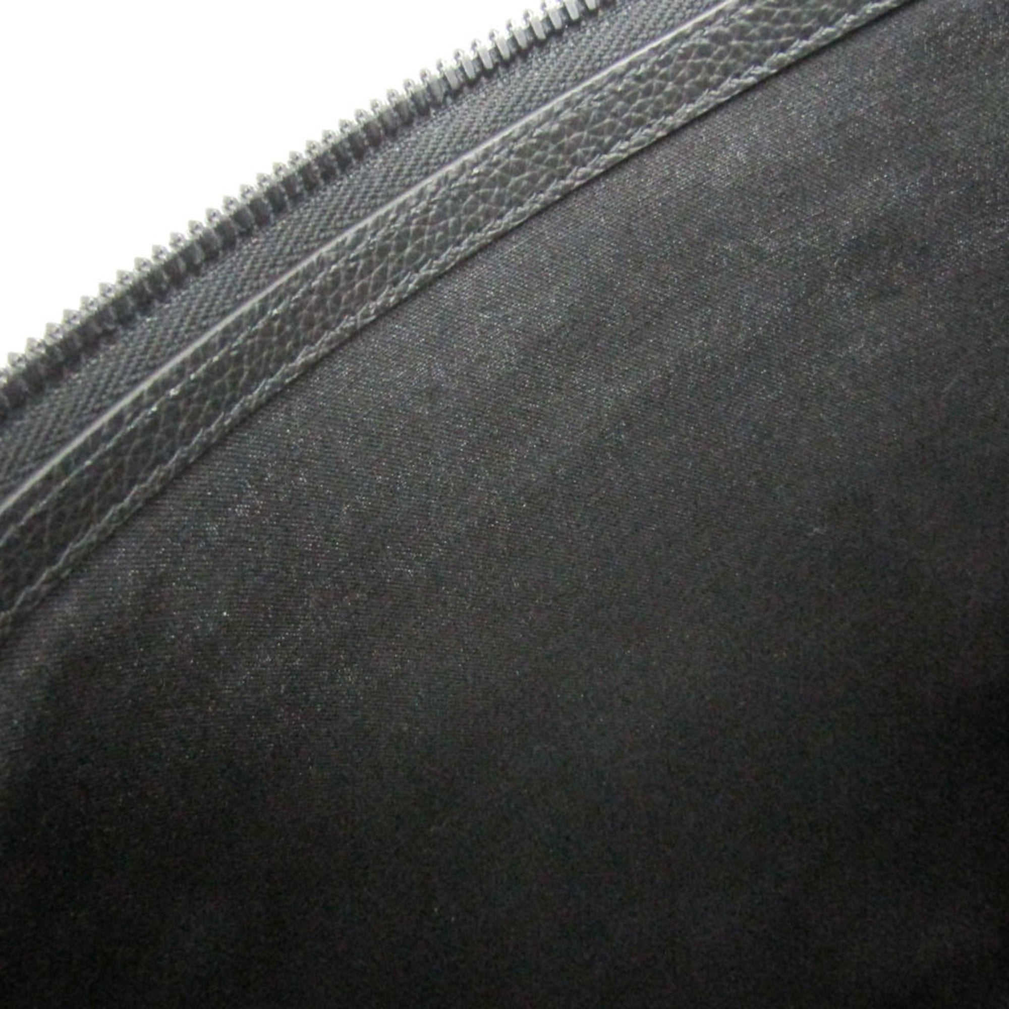 Balenciaga Hourglass 644723 Women,Men Leather Clutch Bag,Pouch Black — Like New