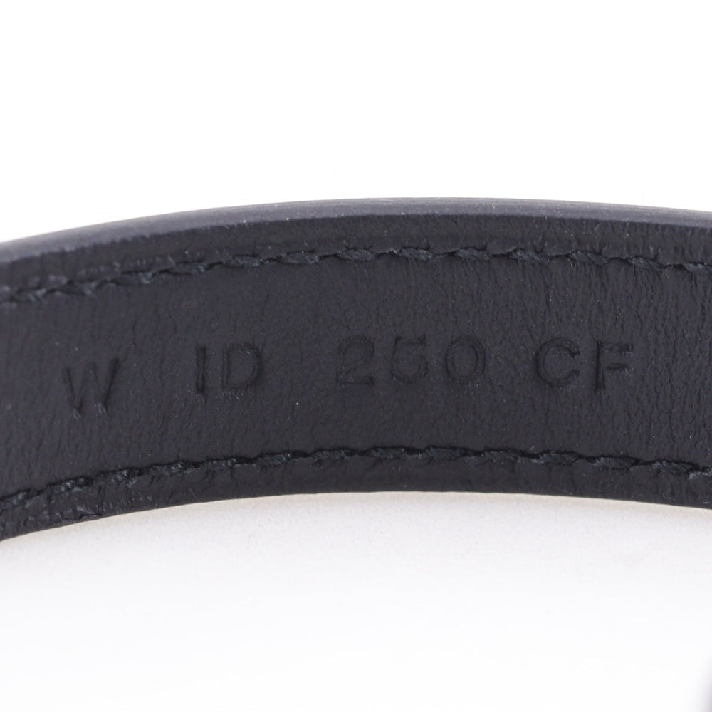 Hermes Kelly Bracelet Double Tour, Monochrome Chevre Leather, 2024 Model, Black, Approx. 18.2g, Women's — Like New