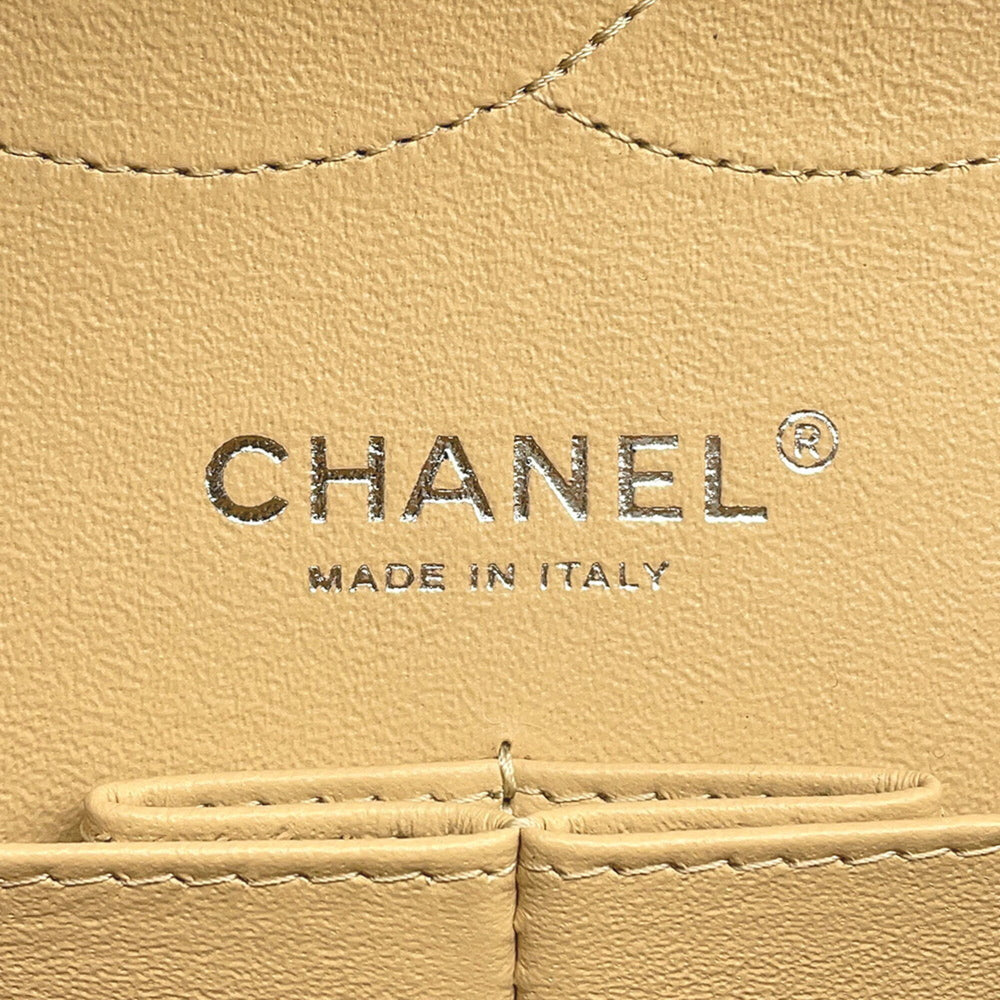 Chanel Chain Shoulder Bag Matelassé 30 Coco Mark Caviar Skin A58600 CHANEL Large Handbag Women's — Like New