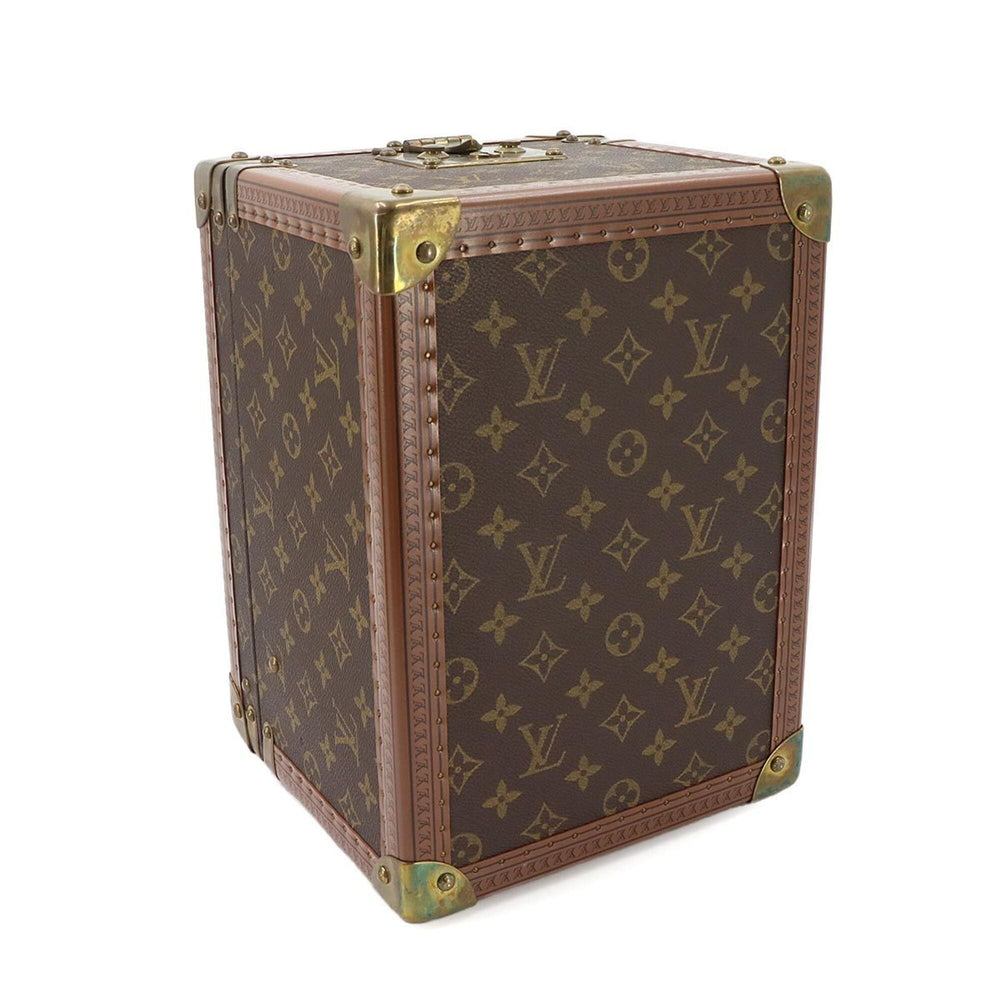 Louis Vuitton Monogram Boite Flacons Makeup Box Vanity Handbag Brown M21828 — Like New