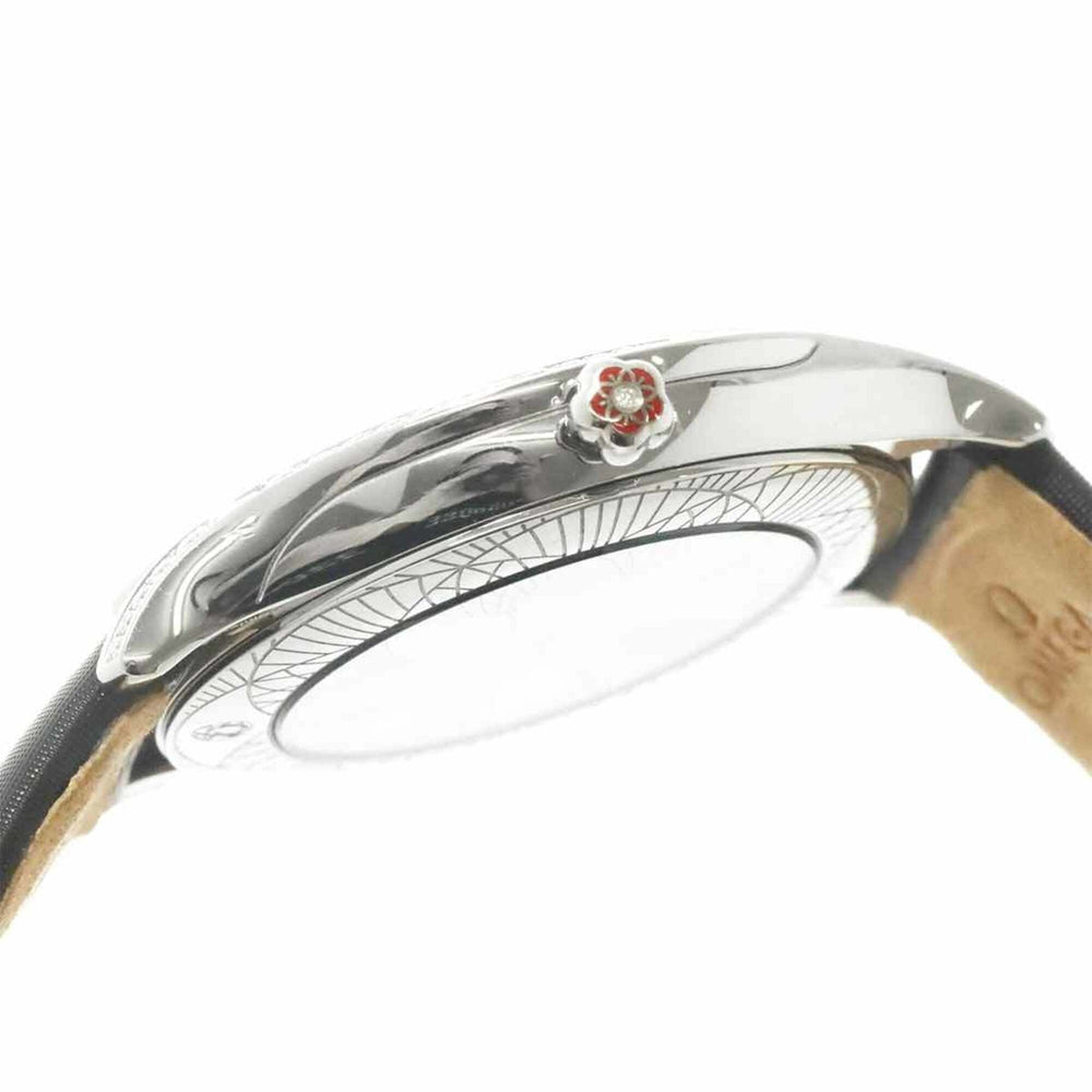 Omega De Ville Tresor 428 17 36 60 04 001 Women's Watch Diamond Bezel White Quartz — Very Good