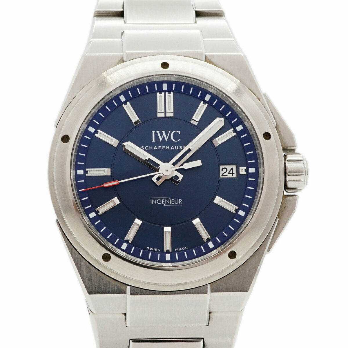 IWC Schaffhausen Ingenieur Laureus Sport for Good, Limited Edition of 1500 Pieces Worldwide, IW323909, Blue Dial Men's Watch — Good