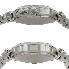 Cartier Pasha C Date Automatic Watch for Boys, Stainless Steel (SS) W31074M7, Silver & White — Good