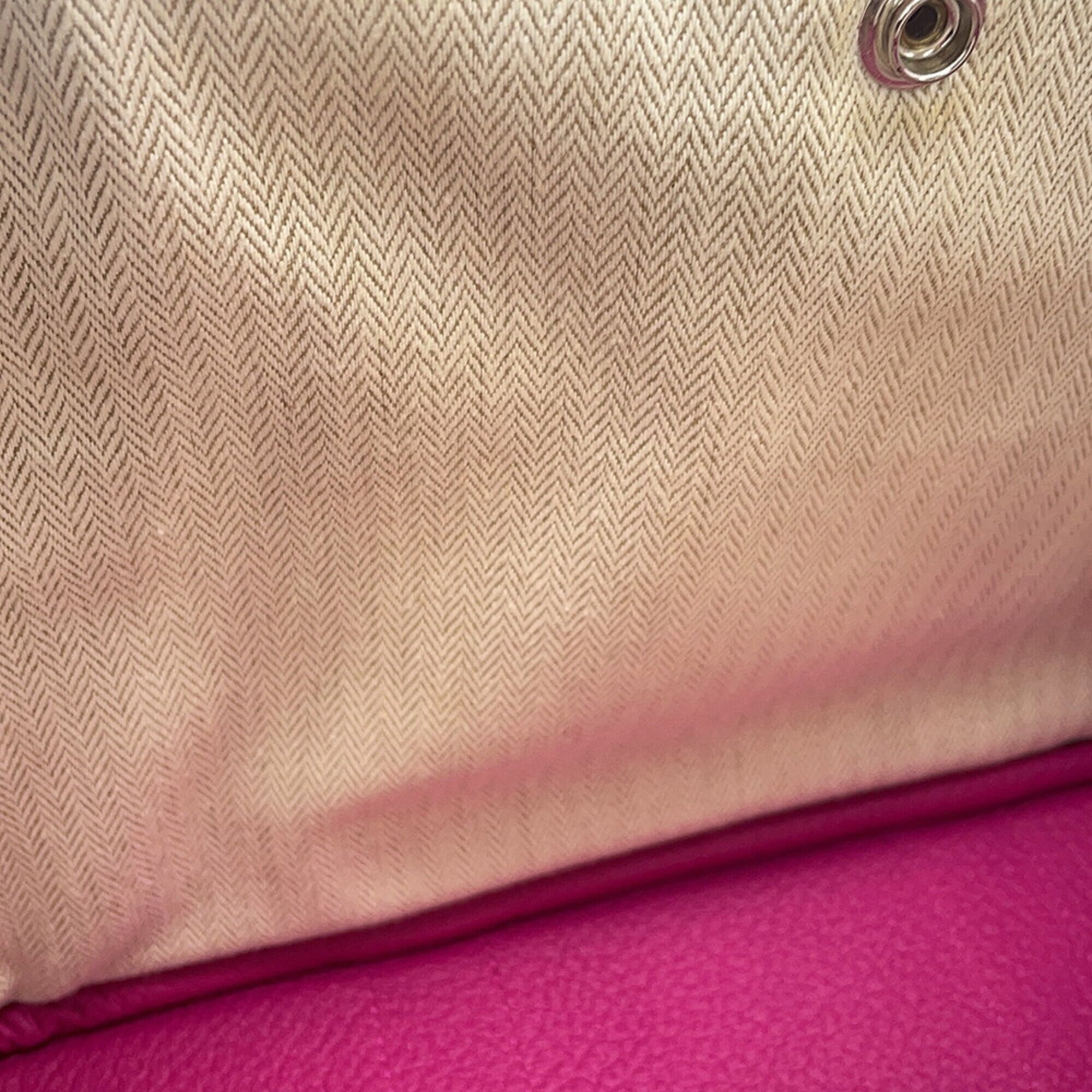 Hermes Garden TPM Tote Bag, Rose Purple, Negonda Leather, C Stamp, HERMES Party, Garden, Handbag, Women's — Like New