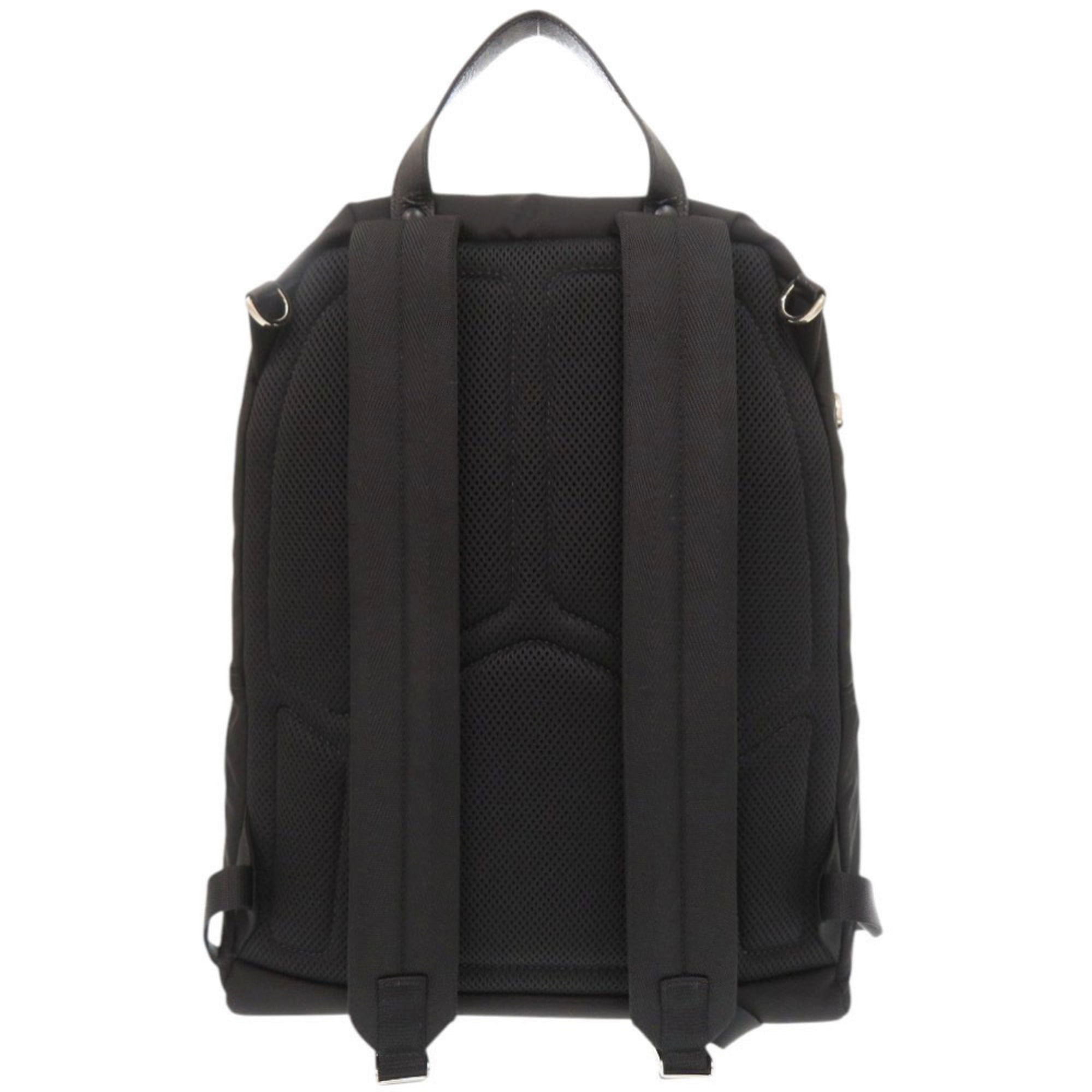 Like new Prada nylon black backpack/daypack, black, 1213 PRADA — Like New
