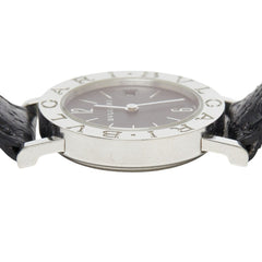 Bulgari Date Watch BB26SL Quartz Black Dial Stainless Steel Women's BVLGARI — Good