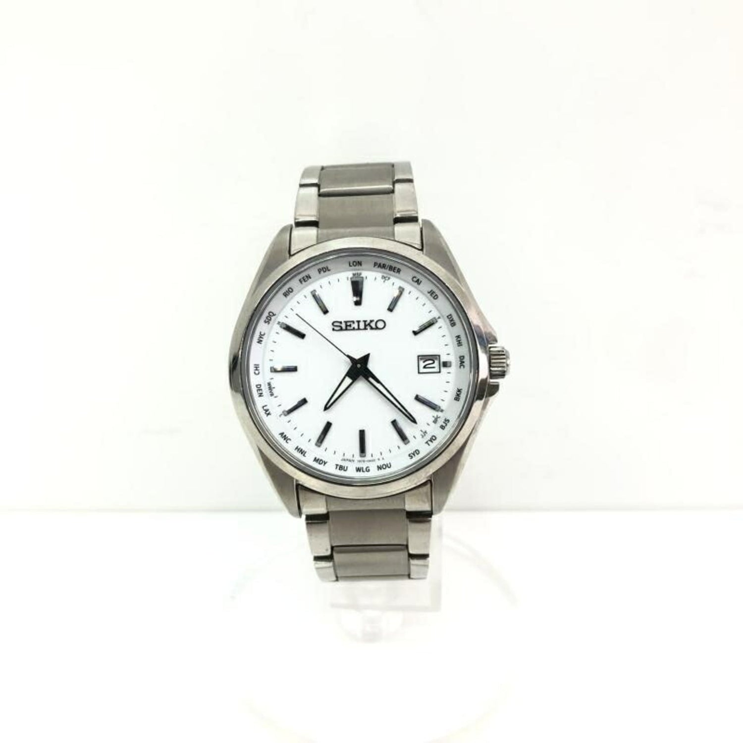SEIKO Selection Solar Radio-Controlled Watch 7B75-0AA0