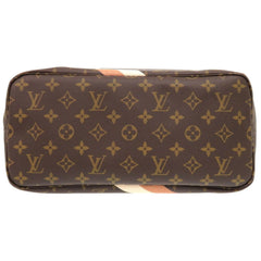 Unused Louis Vuitton Neverfull MM Mon Monogram P01926 Tote Bag in Camel Quartz LV 0668 LOUIS VUITTON — Like New