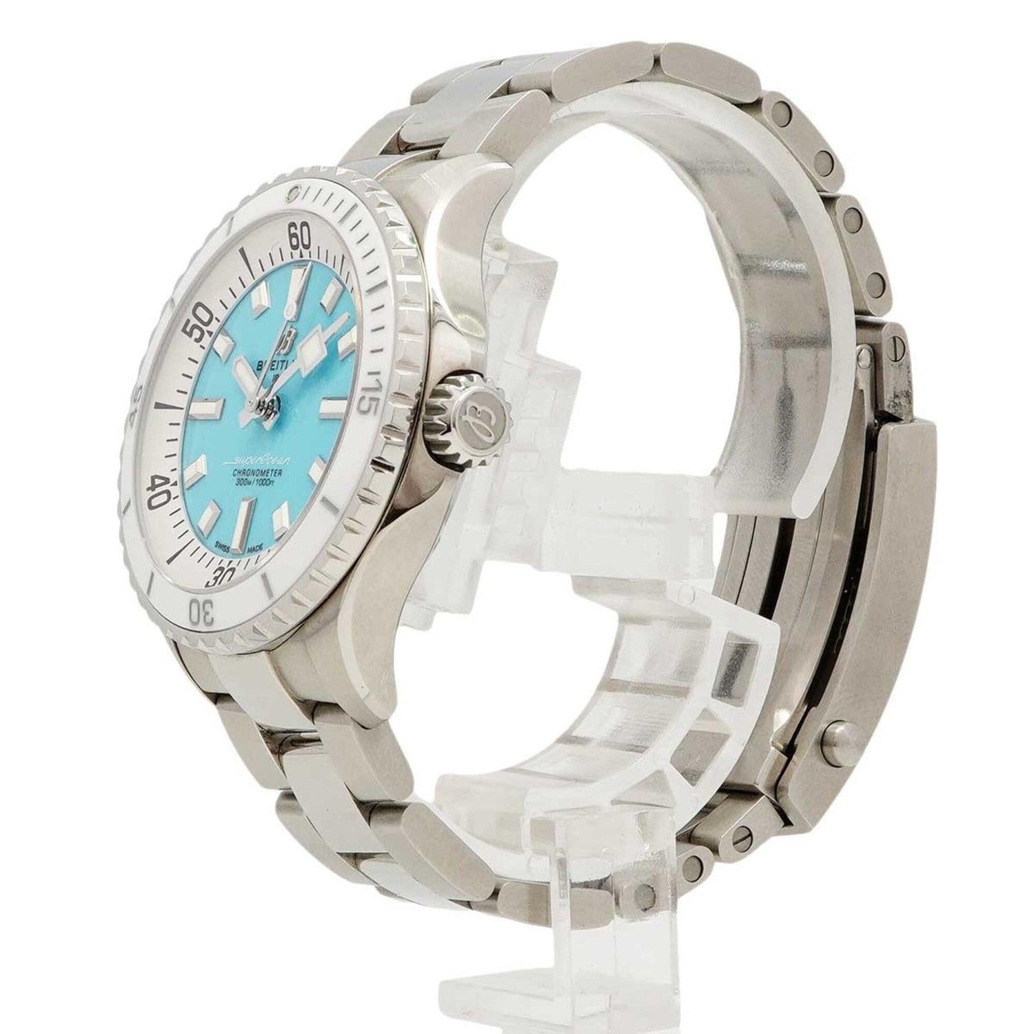 Breitling Superocean A17377 Blue Dial Watch (Men's & Women's)