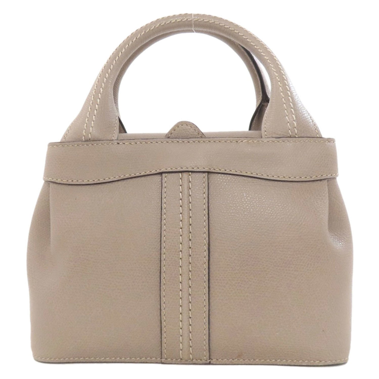 Valextra J Bag Handbag Leather Women's