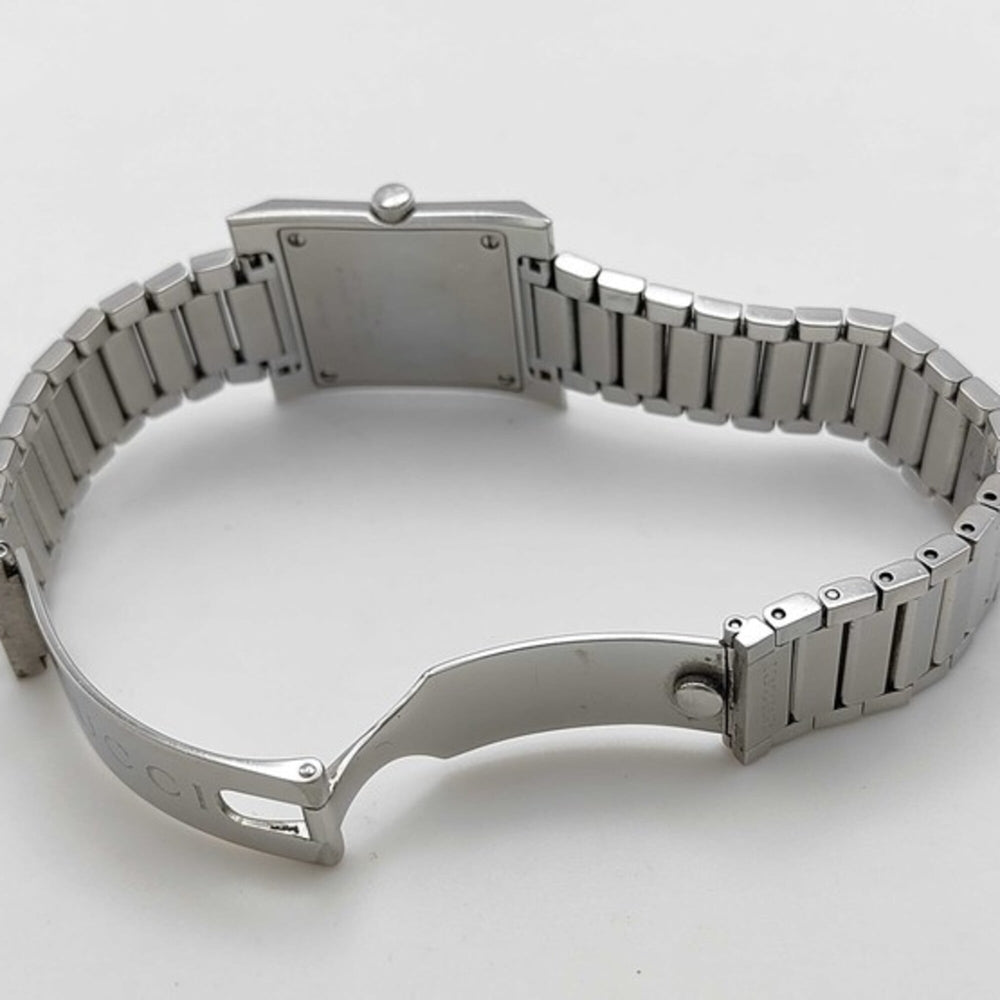GUCCI Sherry Line 111L Silver Stainless Steel Women's Quartz Watch — Good