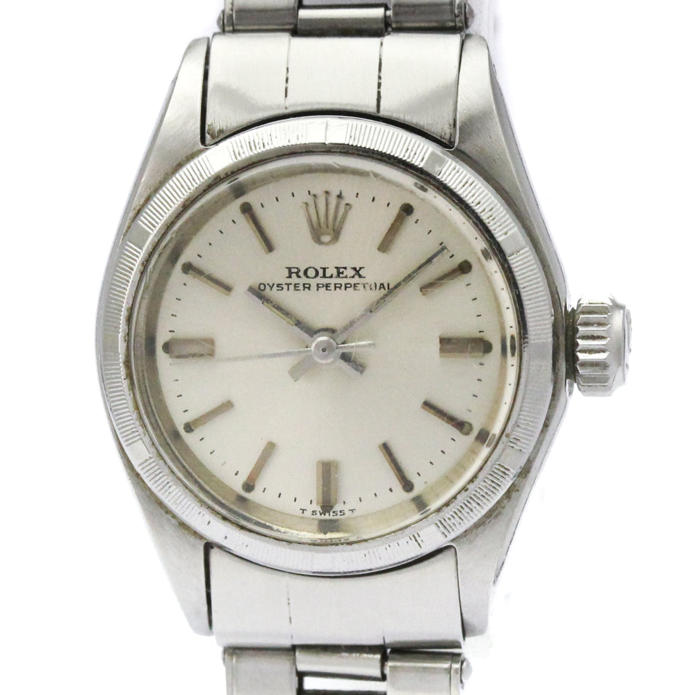 ROLEX Oyster Perpetual 6623 Steel Automatic Ladies Watch Vintage — Good