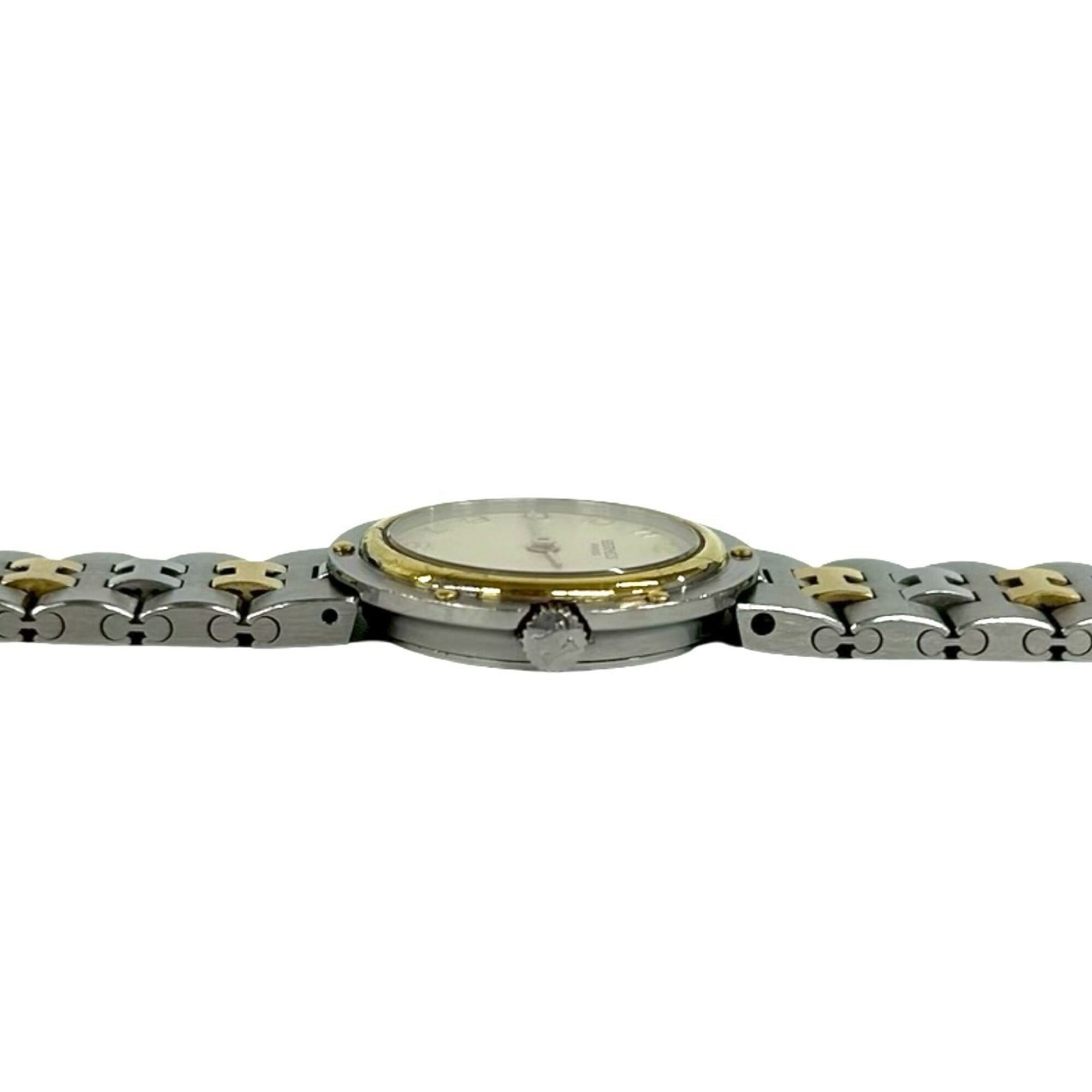 HERMES Vintage Clipper Stainless Steel GP Quartz Watch Silver 32954 — Good