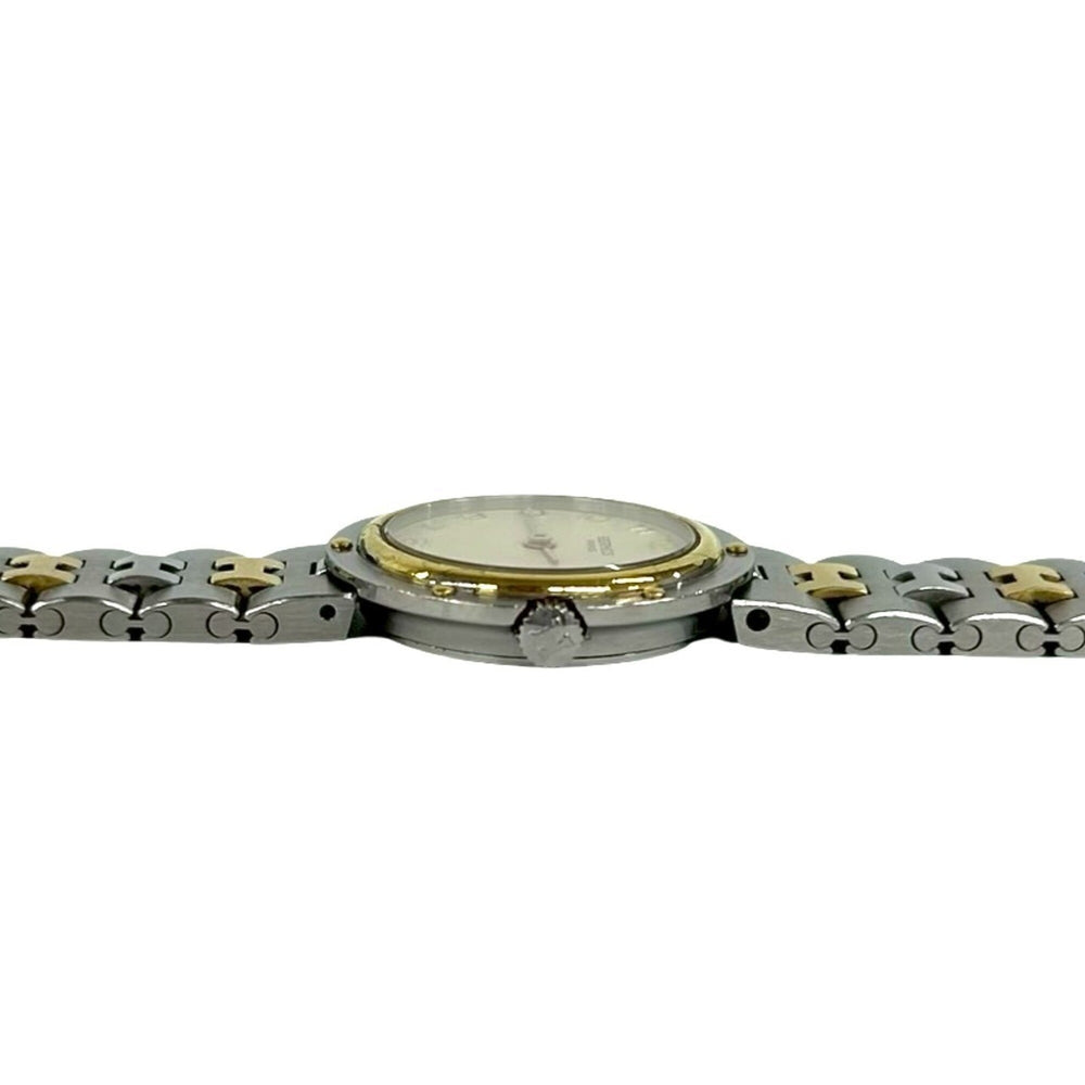 HERMES Vintage Clipper Stainless Steel GP Quartz Watch Silver 32954 — Good