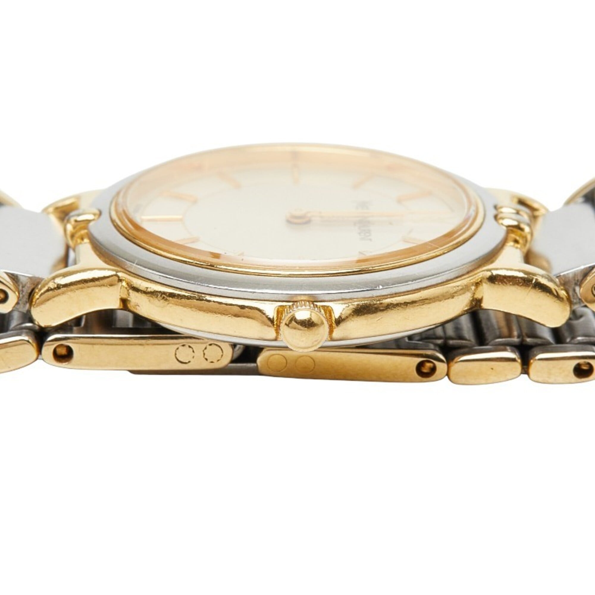 Saint Laurent x Citizen watch, model 2200-228481, Japanese quartz movement, gold dial, stainless steel, ladies' watch — Good