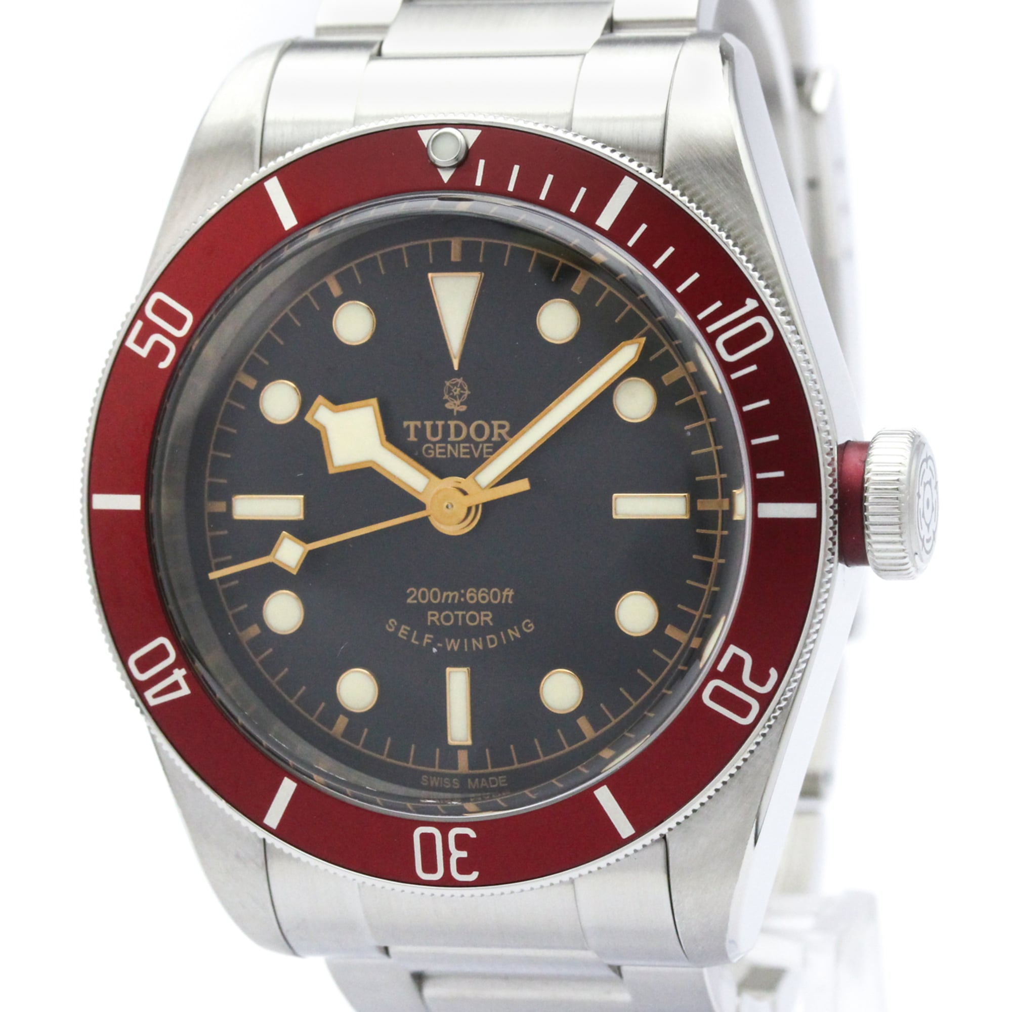 TUDOR Heritage Black Bay Steel Automatic Mens Watch 79220 Polished — Very Good