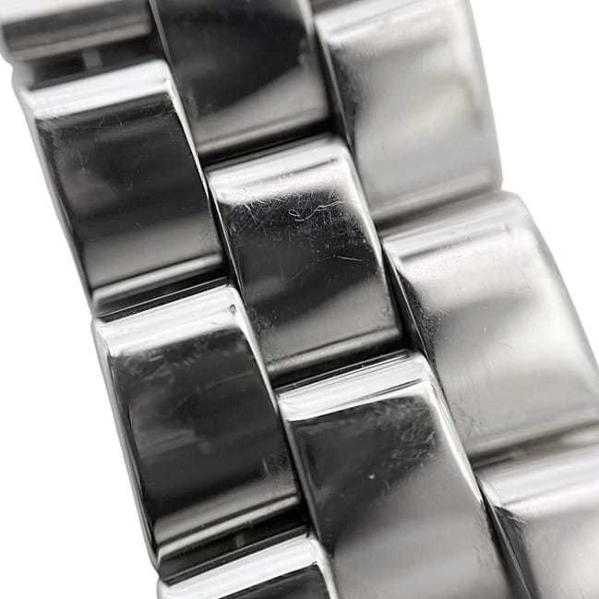 Gucci G-Square Watch f-24540 Black/Silver 3600J Stainless Steel Quartz Movement 0013*** GUCCI Square Battery-Operated Black Dial Two-Hand Analog Men's Women's Boys' Sizes Metal Bracelet — Very Good