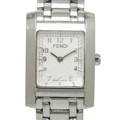 Fendi Orologi Classico 7000L Quartz Watch, White Dial, Stainless Steel, Women's Watch — Good