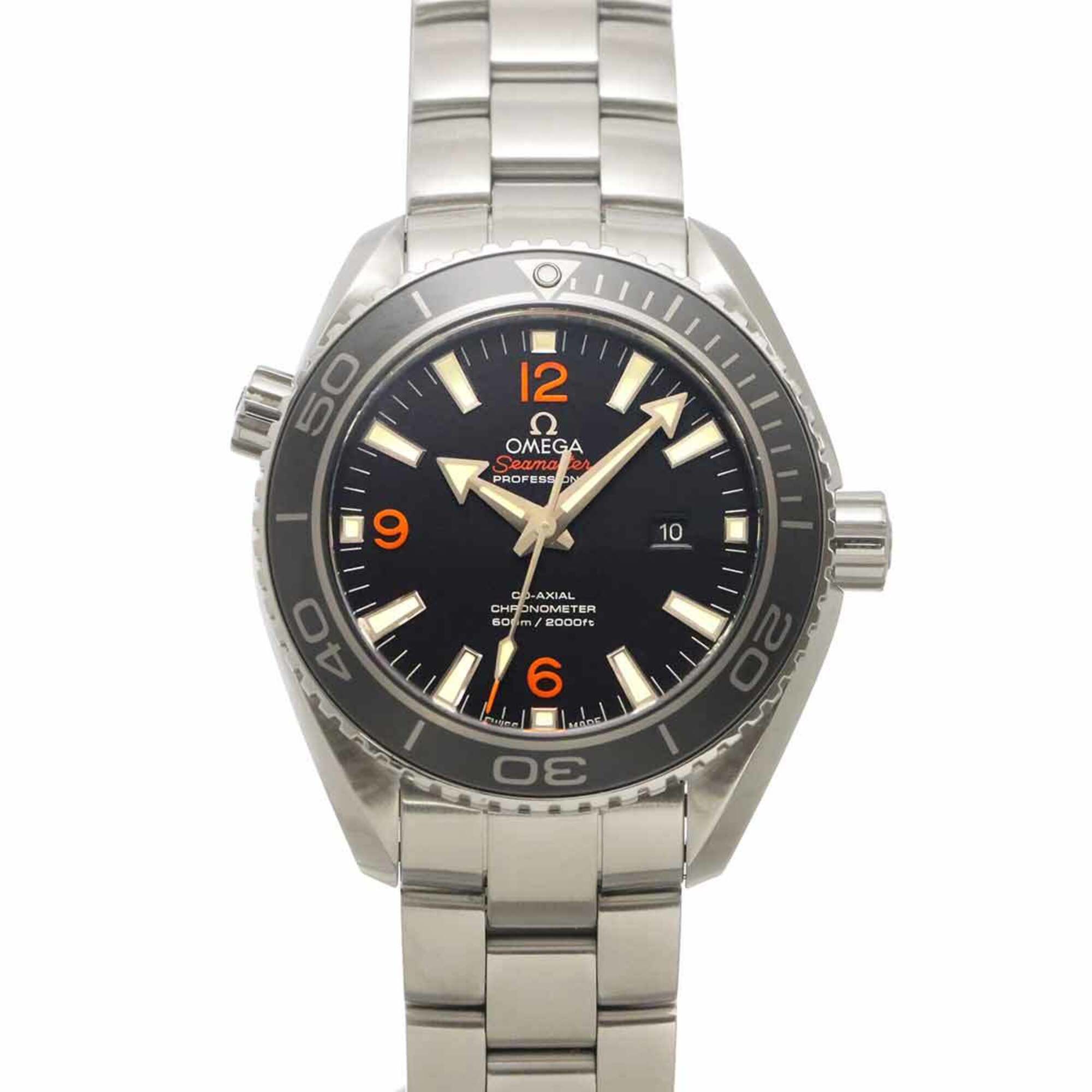 Omega Seamaster Planet Ocean 600M Co-Axial 232 30 38 20 01 002 Boys' Watch, Date, Black, Automatic Movement — Like New