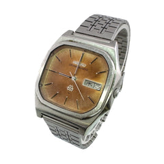 SEIKO 9256-5020 GRAND QUARTZ 3-hand wristwatch, silver — Fair